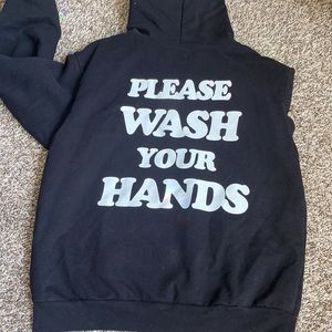 Talentless please wash your hands hoodie